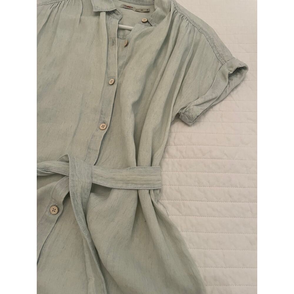 Faherty Shirt Dress - Picture 2 of 4